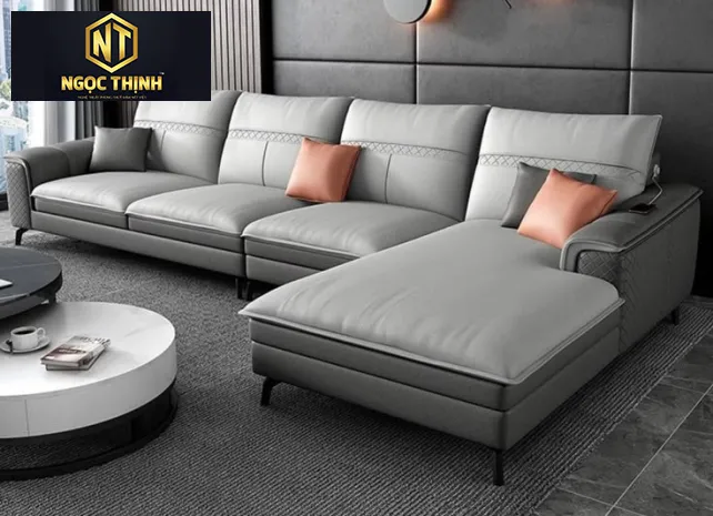 SOFA CHỮ L CHỐNG BÁM BỤI AN TOÀN